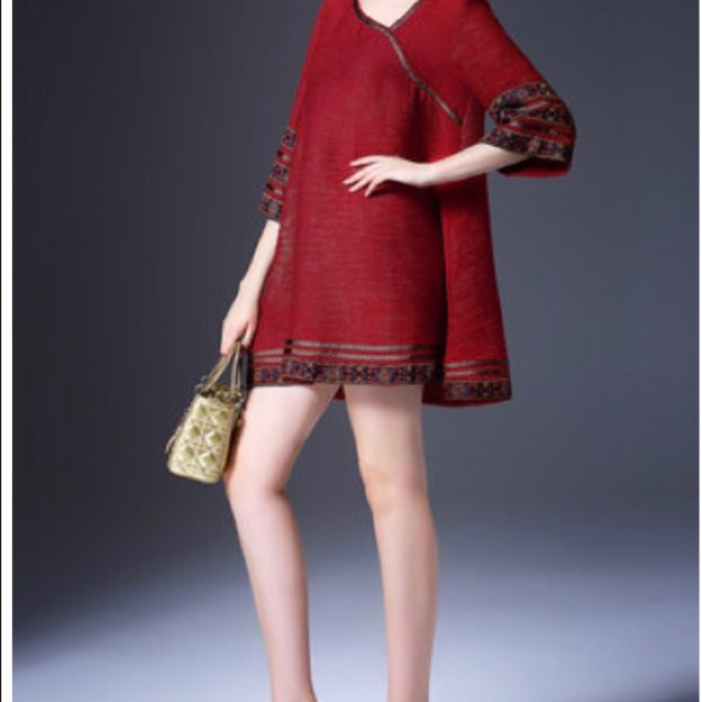 QINPEI.ER red dress